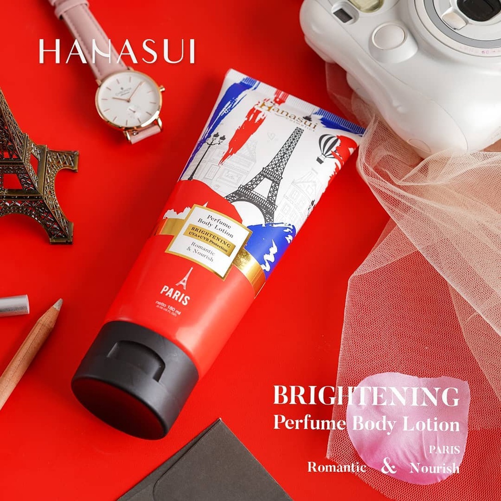 Hanasui Brightening Perfume Body Lotion PARIS