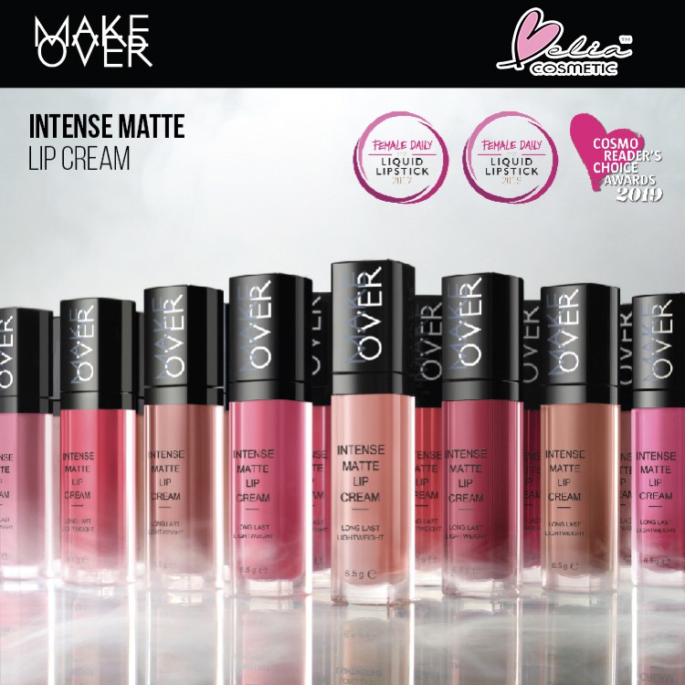 ❤ BELIA ❤ Make Over Intense Matte Lip Cream ( Makeover lipcream )