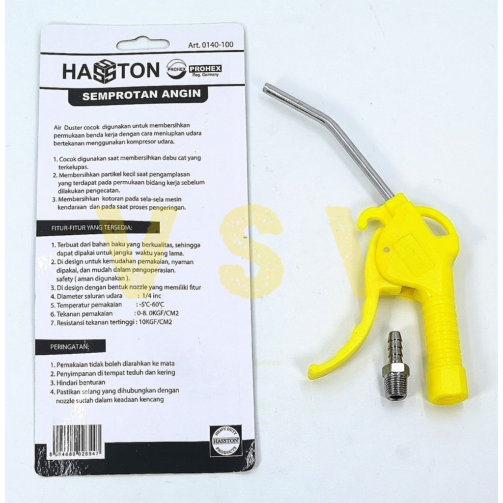 Hasston Air blow gun 0140-100  / air duster / semprotan angin / tembakan angin