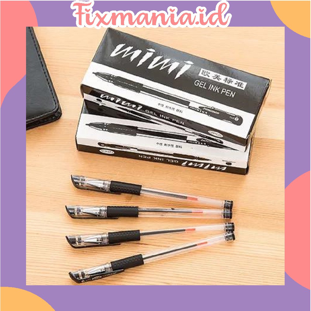 

~FIXMANIA~R047 PENA GEL MIMI 0.5mm Standard PULPEN GEL MINI Sekolah Kerja Anak Alat Tulis COD