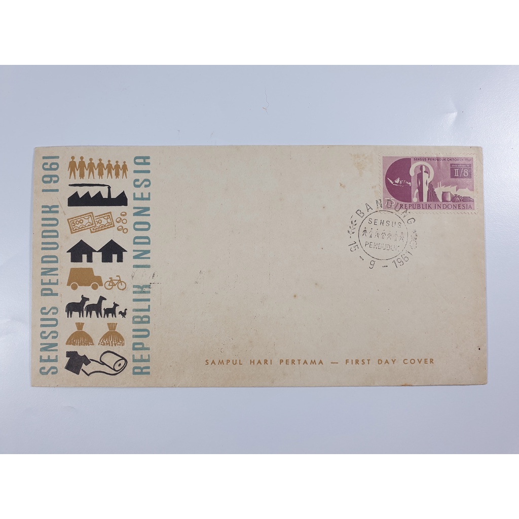

Perangko SHP Sensus Penduduk RI 1961