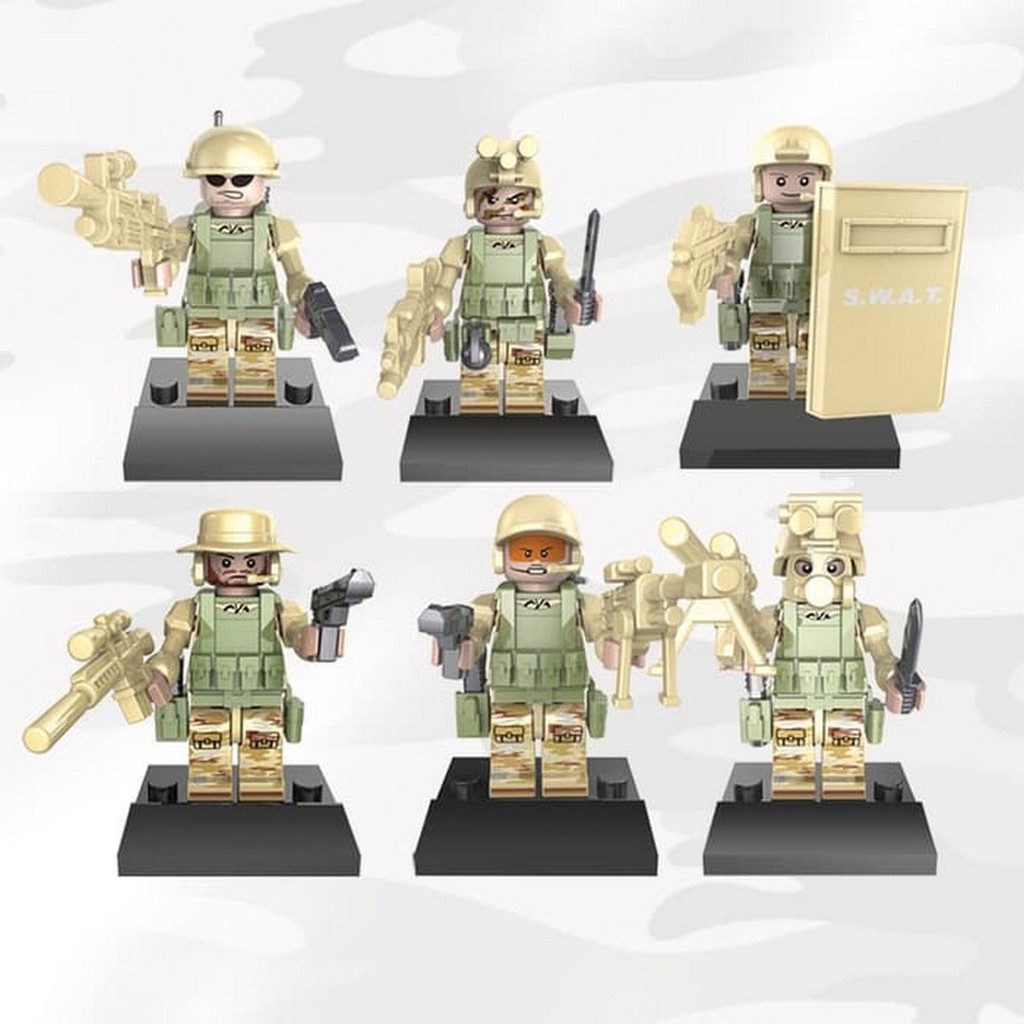 Hotgear Special Forces Bricks Mainan Building Blocks