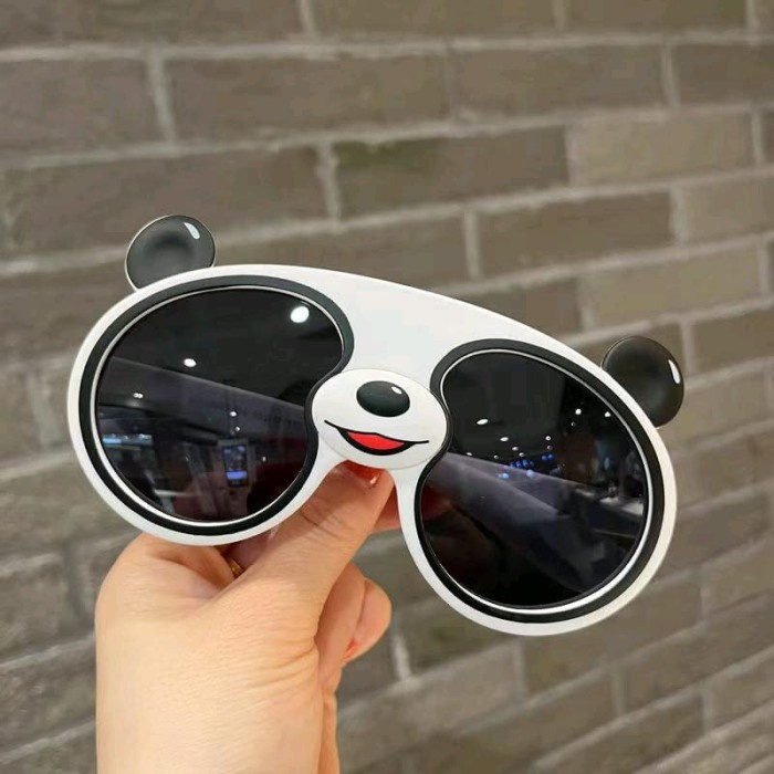 Kacamata Hitam Anak Polarized Sunglasses Kids Bentuk Panda Anti Silau