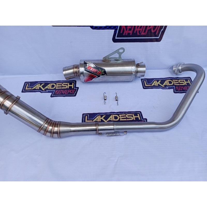 KNALPOT BEST 3 ALL SPORT (INLET 50) FU SONIC TIGER VIXION CBR MEGAPRO GL VERZA DLL