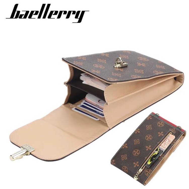 Tas Selempang Wanita Kulit Tas HP Wanita Cewek Dompet Baellerry BLY024