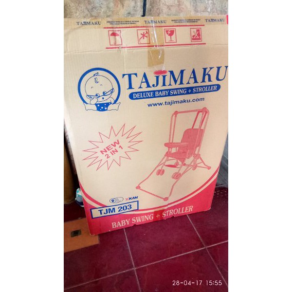 GOJEK Baby chair swing Stroller merk Tajimaku
