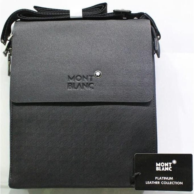 Jual Tas Selempang Kerja Pria/Wanita Casual Kulit Premium Montblanc 3252