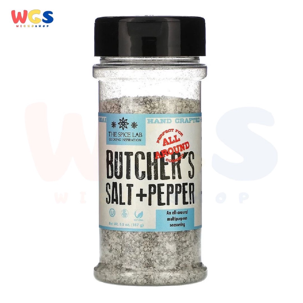 The Spice Lab Butcher's Salt &amp; Pepper Blend Seasoning 5.9oz 167g