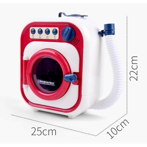 Mainan mesin cuci baju anak bisa putar air , Mainan mini washing machine, Mainan laundry-1