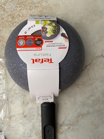 Tefal Essential / Natura Original Frypan 20cm & Wokpan 16cm Panci Wajan Anti Lengket