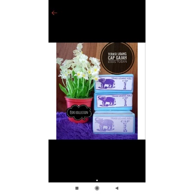 

Trasi udang khas Tuban cap Gajah kemasan 250gr