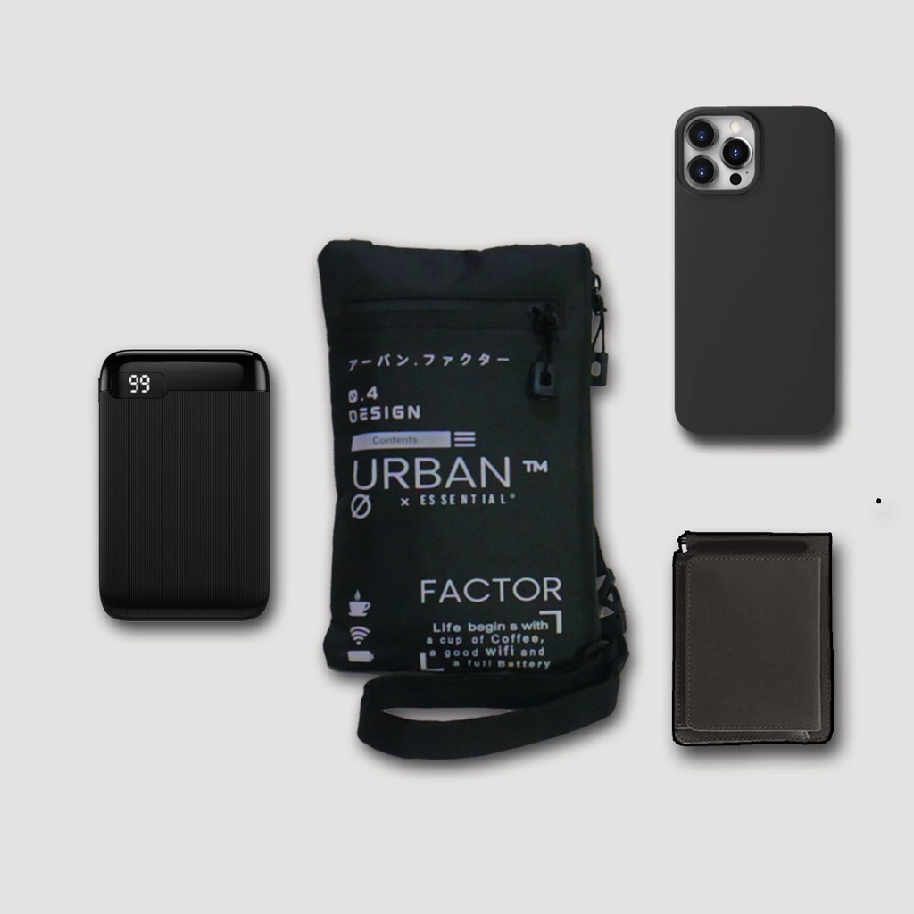 Tas Selempang HP Gantungan leher urban factor - Nocturnal Phone Bag