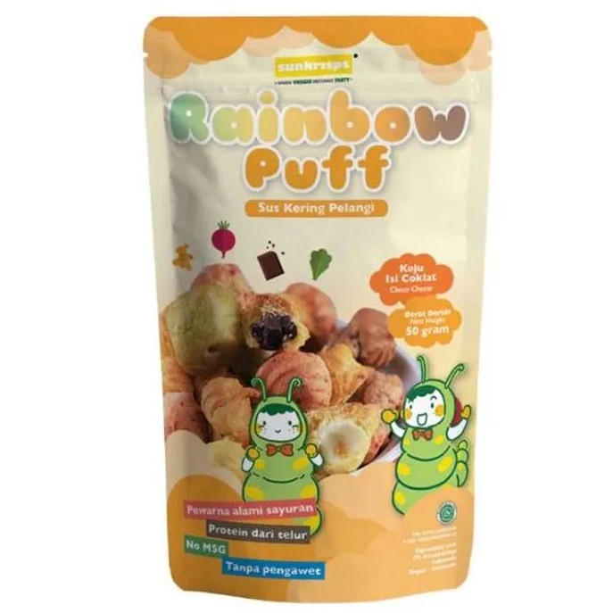 Sunkrisps Rainbow Puff 50gr