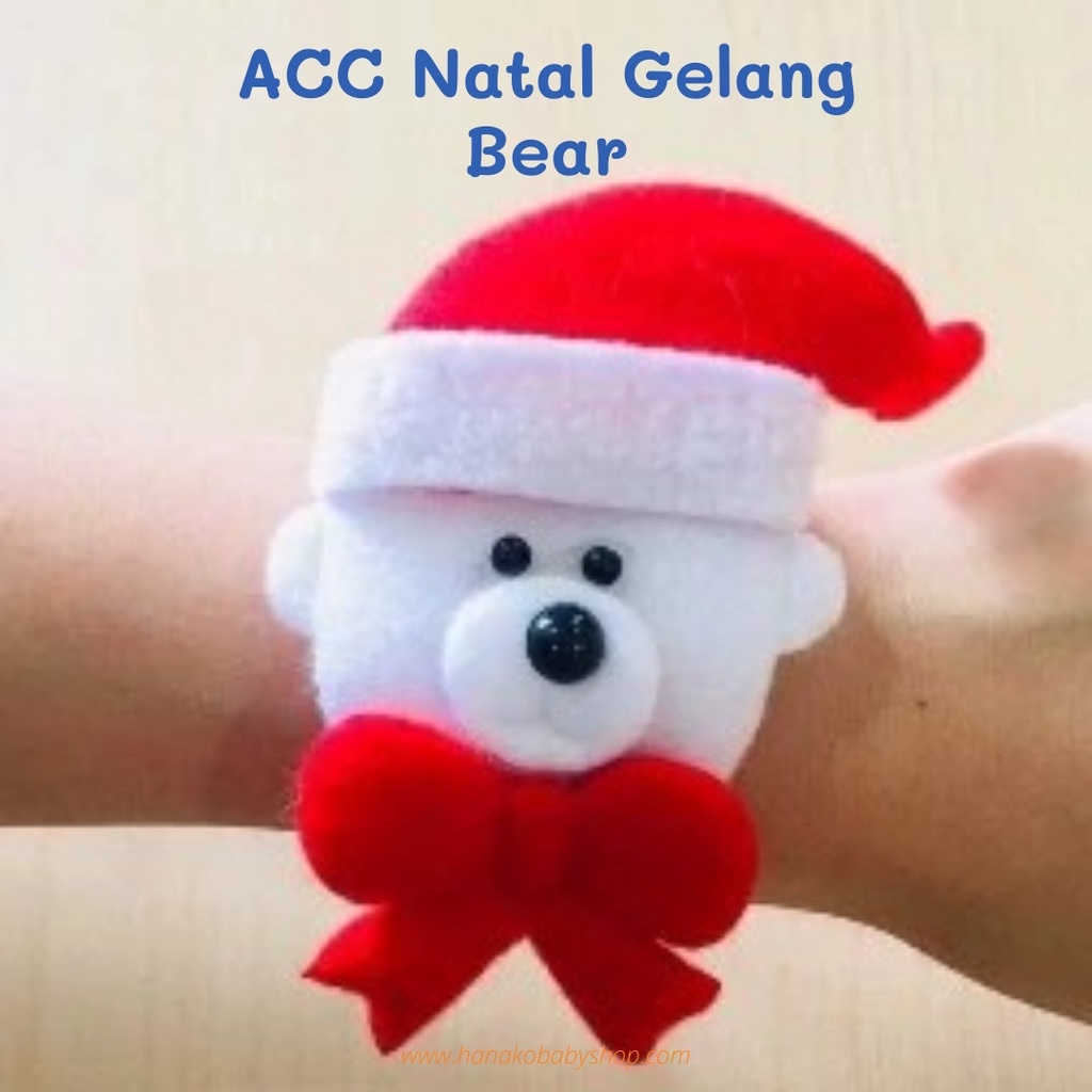 Aksesoris Natal Anak Jepitan, Bandana / Acc Natal