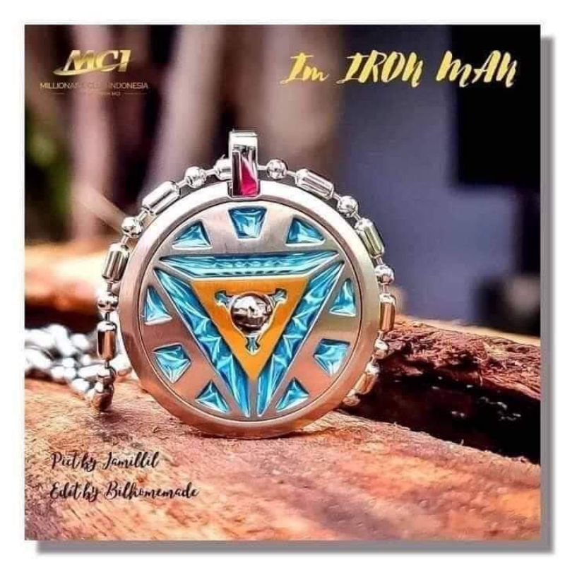kalung pendant Iron man MCI