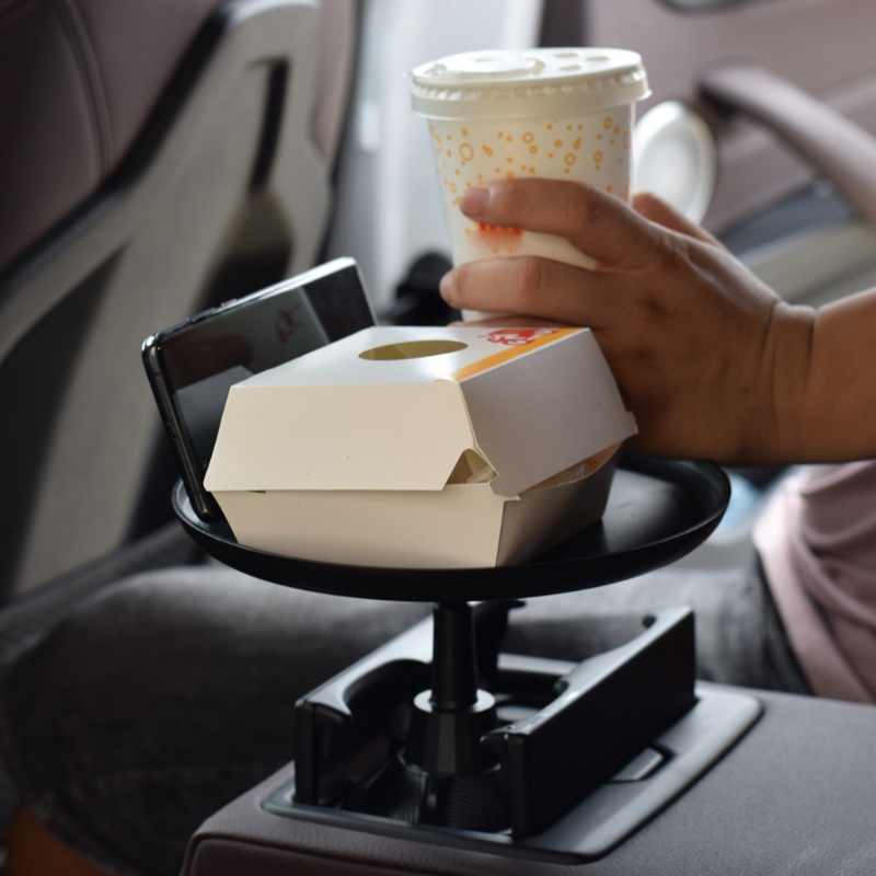 VIVI   Car Food Tray Adjustable Snack Tray Drink Tray Car Cup Cellphone Holder