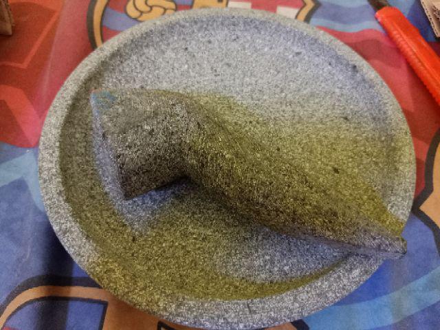 Cobek Batu 20cm+uleg