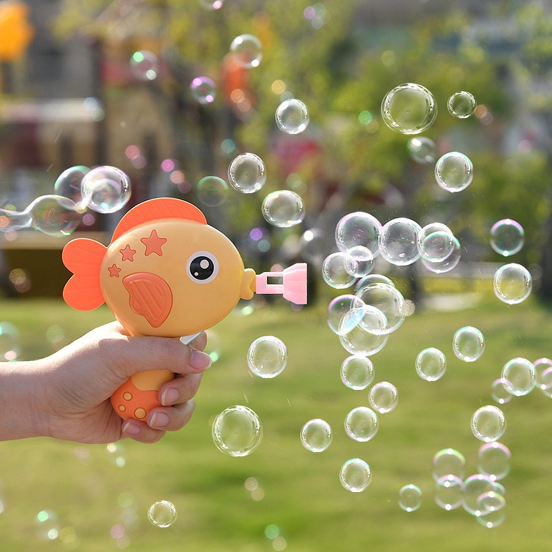 Mainan gelembung sabun/Mainan anak/Mainan gelembung/Pistol Gelembung Lumba-lumba/Mainan bubble gun (B78)