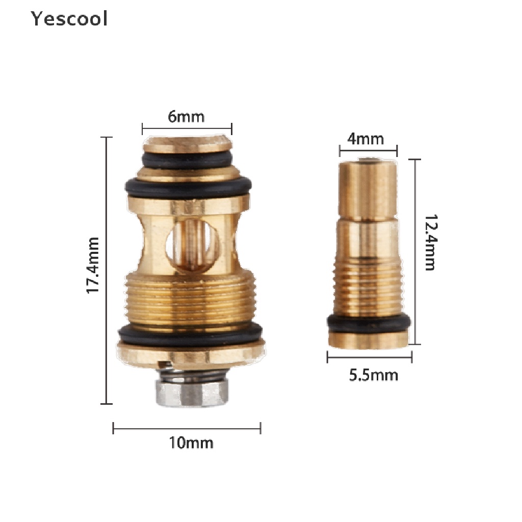 Yescool Replacement Parts For Metal Magazine Outlet Nozzle Inlet Valve Gas Release .