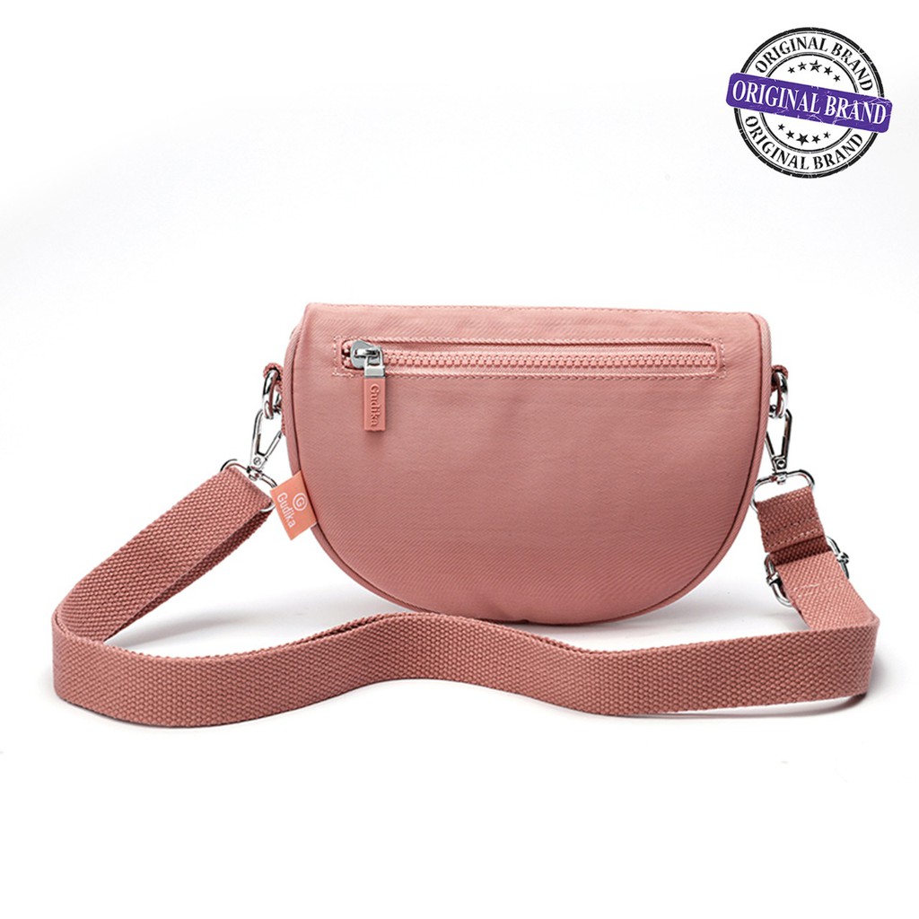 GUDIKA - Tas Selempang Wanita Modis Import Original 5178 - Tas Wanita Selempang Bahu Kekinian Terbaru Bahan Nylon Waterproof Anti Air - slingbag - tas mini - bag - cewek - imut - fashion - branded - santai - tas - slempang - termurah - ori - wanita