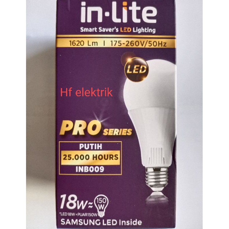 LED BULB IN-LITE 18 WATT