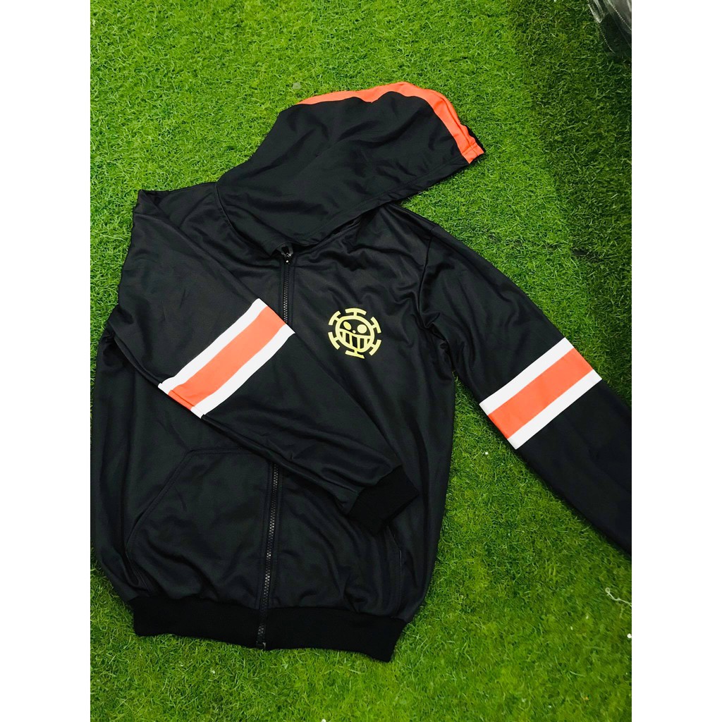 Jaket Anime Trafalgar Law Corazon Onepiece Bahan Adidaspoly