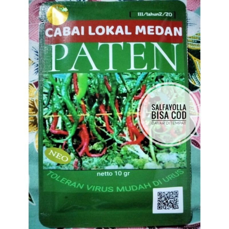 Benih Cabe PATEN 10Gr Toleran Virus