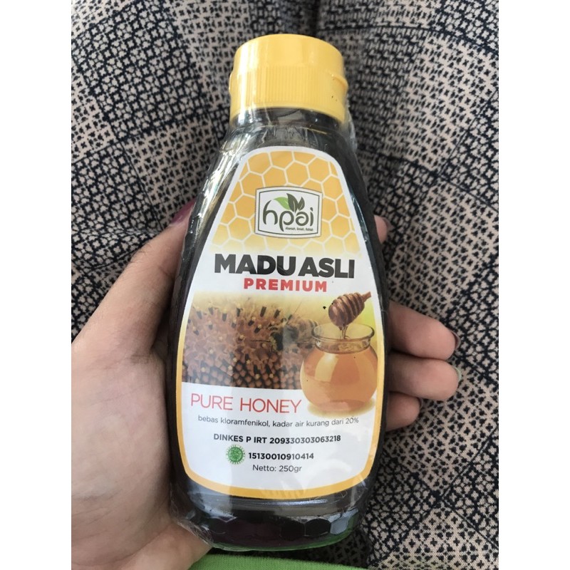 

madu asli premium hpai 250 gr