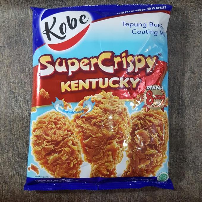 

Kobe Tepung Bumbu KENTUCKY 850 Gr / Tepung Instant / Tepung Crispy