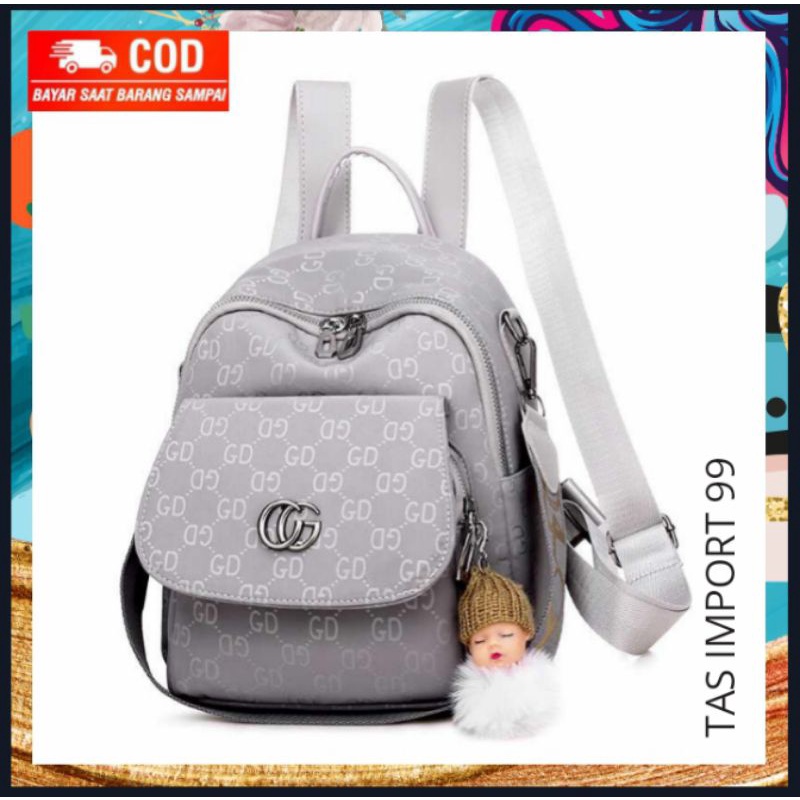 TAS RANSEL WANITA CEWEK REMAJA PEREMPUAN IMPORT BATAM BRANDED TERBARU ORIGINAL MURAH MULTIFUNGSI KOR