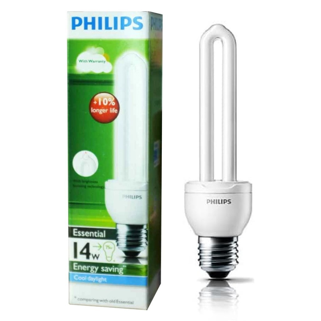 Lampu Philips Essential 14W 14 Watt Cool daylight 14 W 14Watt