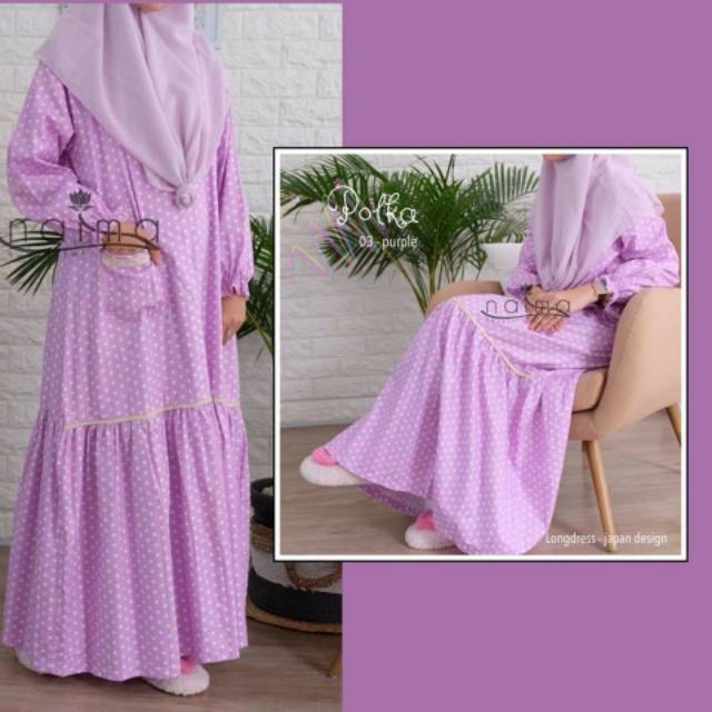 Homedress NAIMA polka