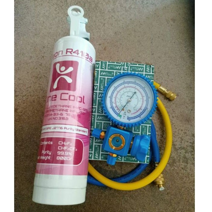 Paket Komplit Isi Freon R410a