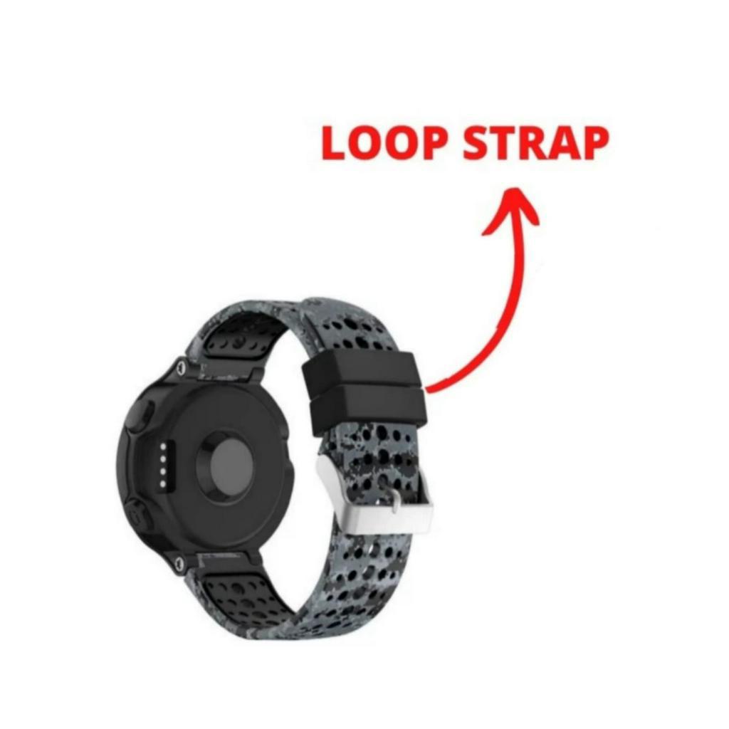 Ring LOOP Strap Band Suunto Universal 24mm Kolong Karet Gelang Jam