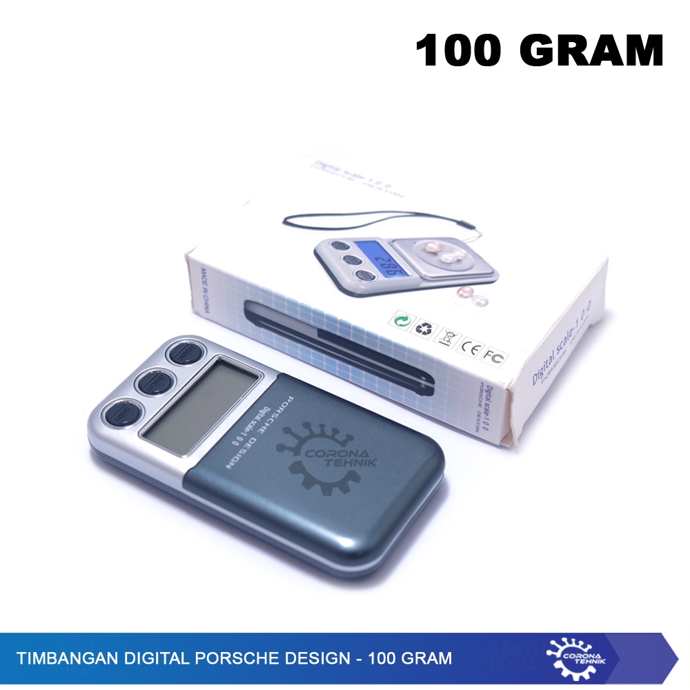 Porsche Design - Timbangan Digital Mini - 100 Gram