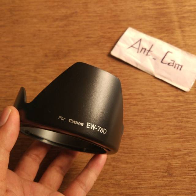 lenshood hood corong lensa canon ew78d ew 78d untuk 18-200mm 28-200mm