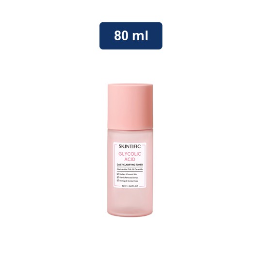 SKINTIFIC-Glycolic Acid Daily Clarifying Toner