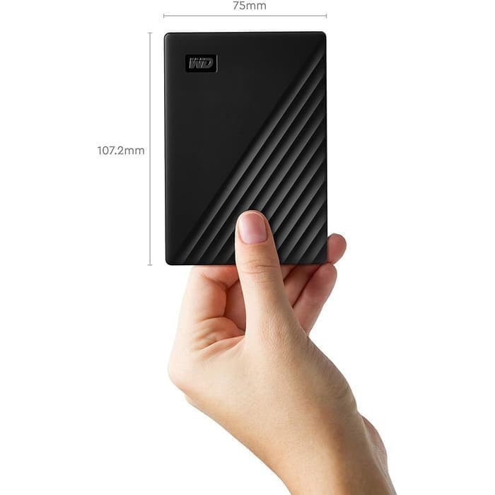 WD My Passport HDD External 1TB 2.5&quot; USB 3.0 - Hitam Original