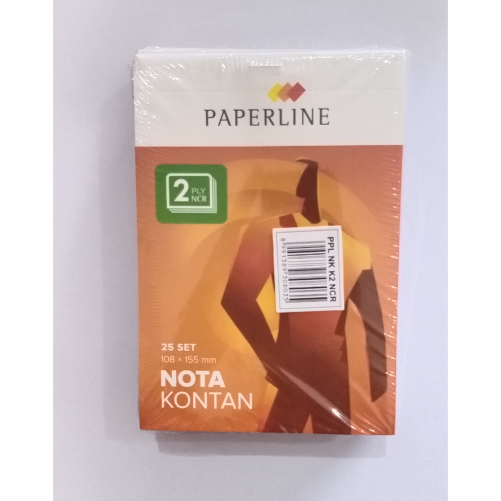 

(Per Pack) Nota Kontan Paperline 2Ply Kecil