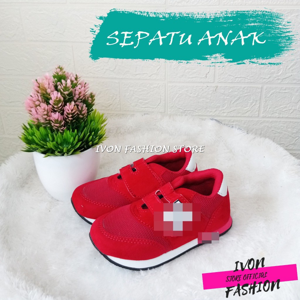 BABY SHOES/SEPATU BAYI SPORT USIA 3 SAMPAI 7 TAHUN MODEL SLOP MURAH