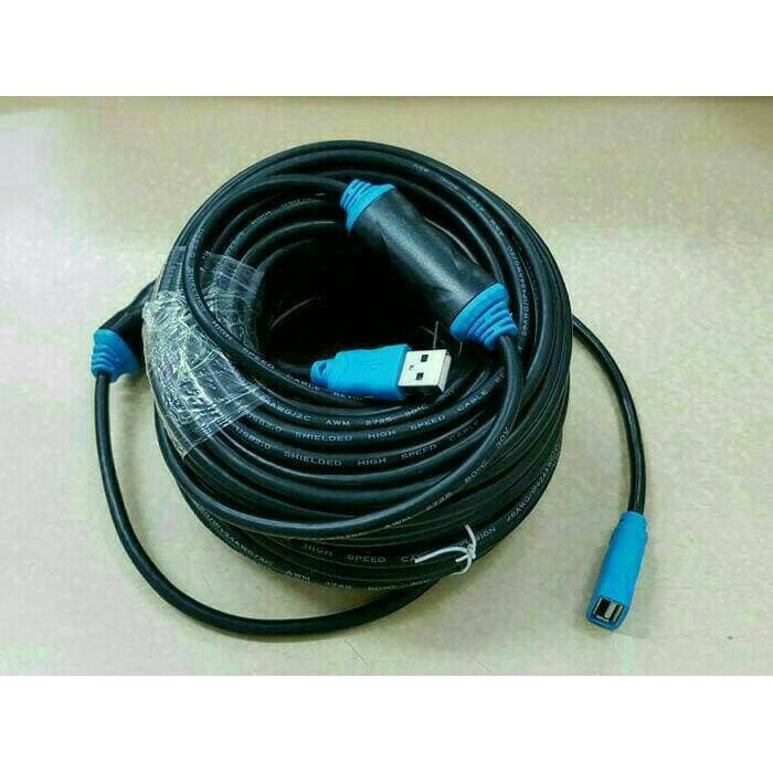 Netline Kabel USB Extension 30Meter Aktif USB2.0