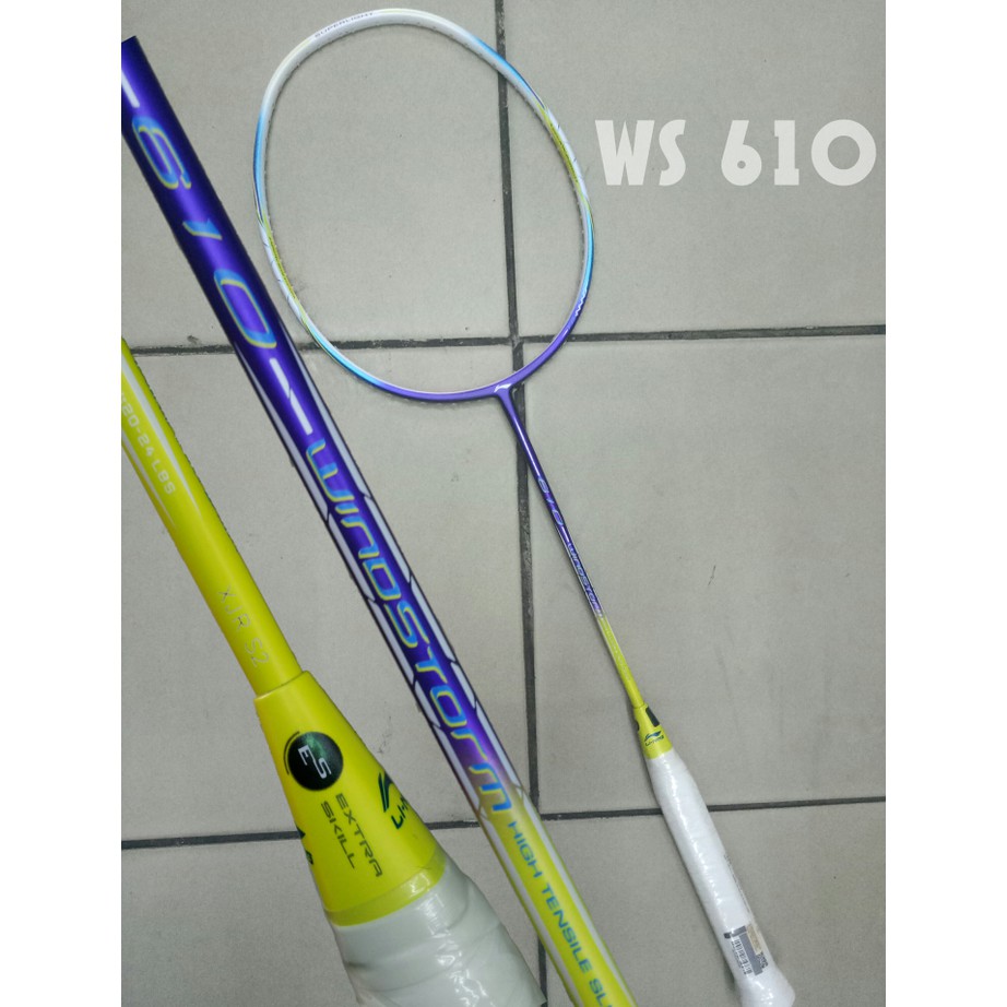 Promo Raket Badminton Lining Windstorm 610