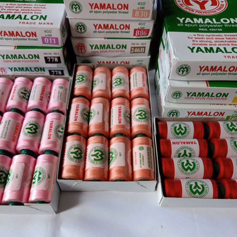 (1 Lusin) Benang jahit merk  yamalon
