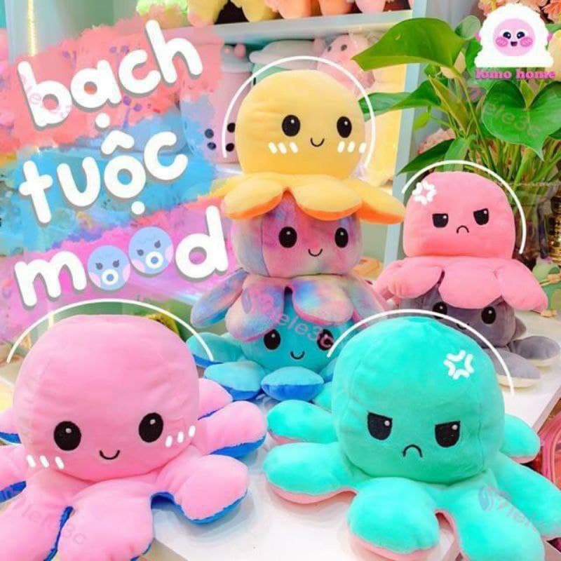 Boneka Gurita Bolak Balik Jumbo Besar Bt21 Murah SNI Boneka Octopus Mini Jawa Barat Timur Tengah