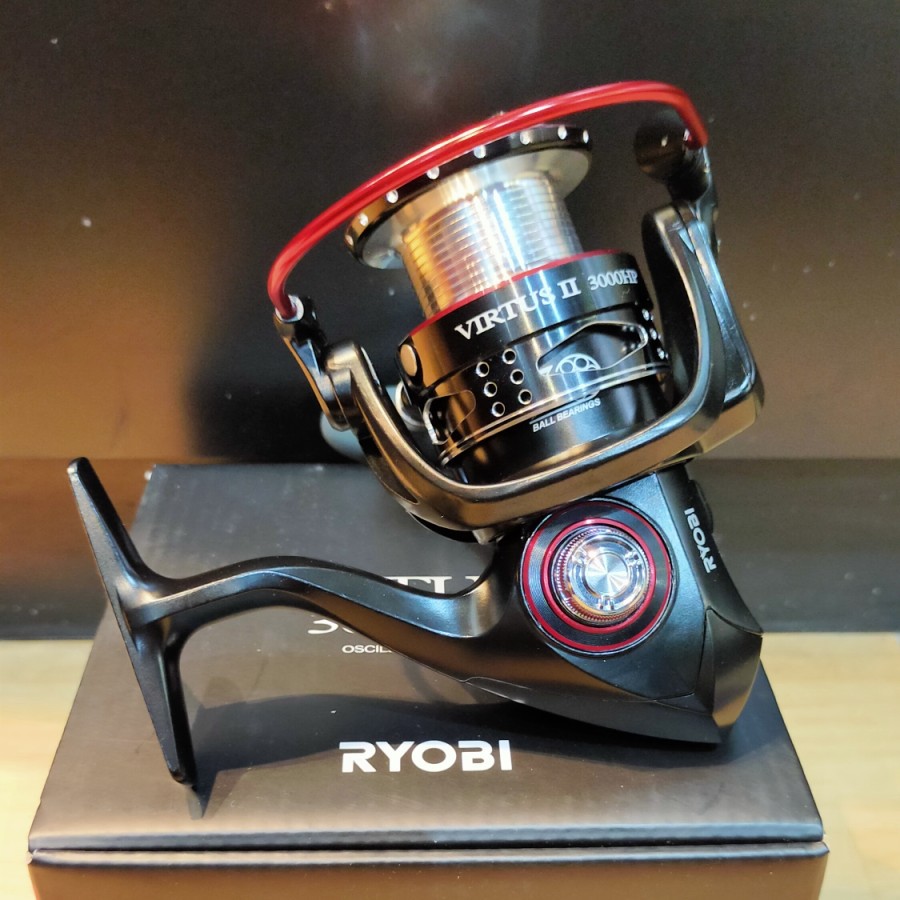 Reel Ryobi Virtus II 3000 HP Power Handle and Power Knob  max drag 8 kg