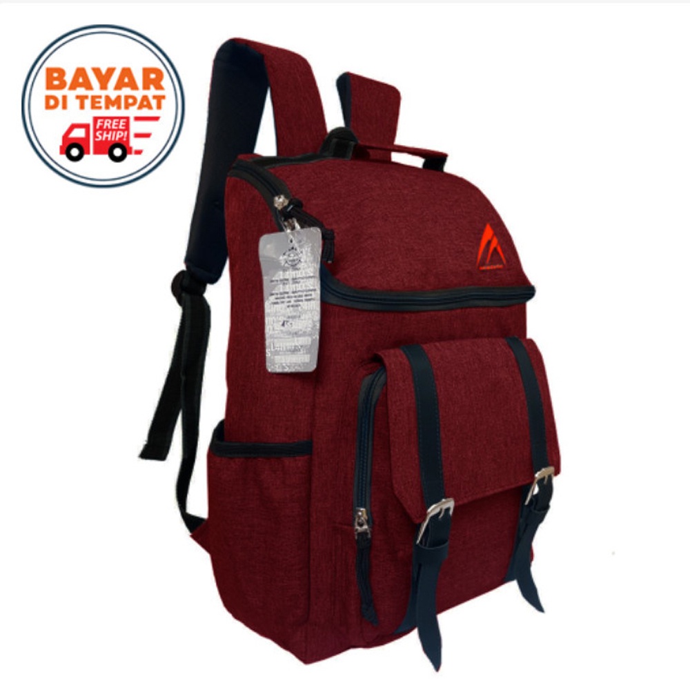 11.11&amp;12.12 BIG SALE!! Backpack Korea Pria dan wanita Tas Ransel Sekolah dan Kerja Model Korea tas Punggung Tas Outdoor Trendy L-870