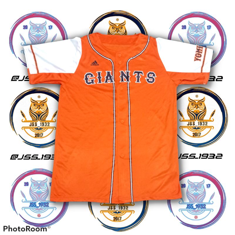Jersey Baseball YOMIURI GIANTS Kit ORIGINAL Murah Olahraga