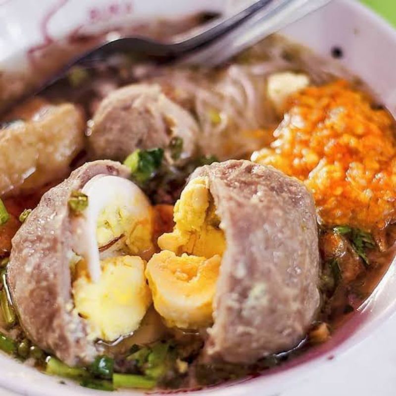 

BASO/BAKSO TELUR FULL ISI TELUR PORSI BESAR/JUMBO PAKET KOMPLIT