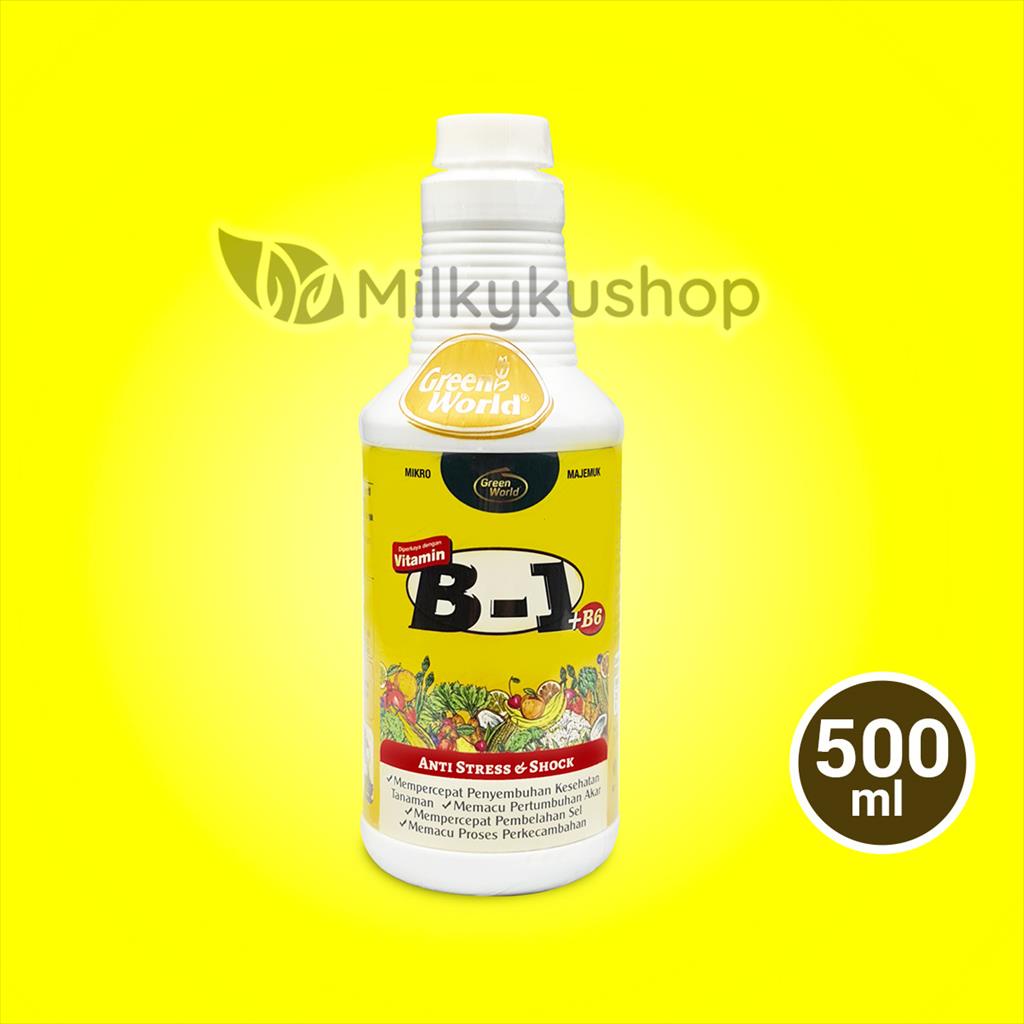 VITAMIN B1 + B6 GREEN WORLD 500 ML ANTI STRESS TANAMAN