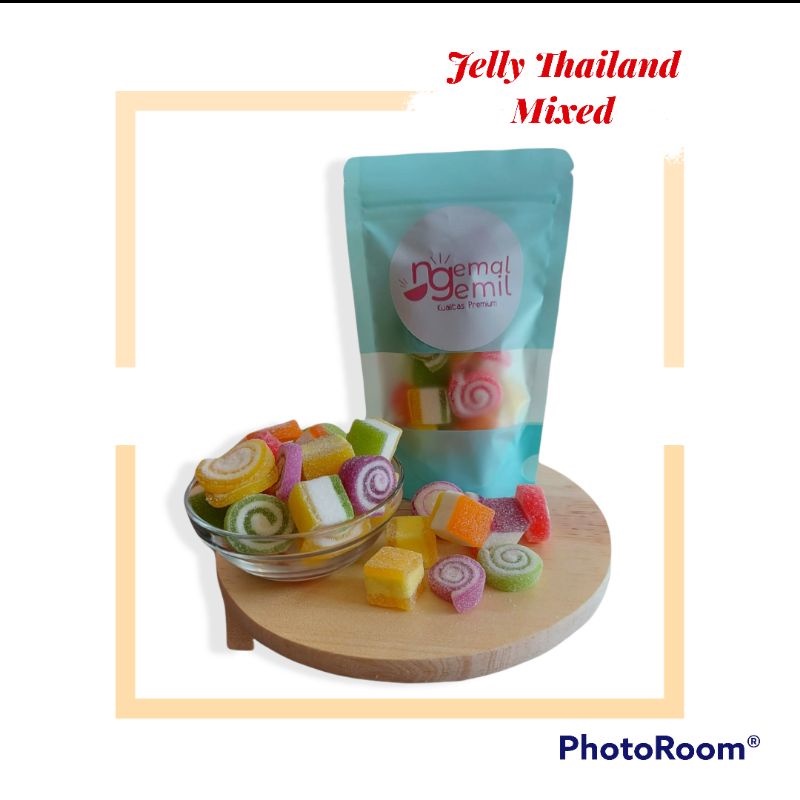 

Jelly Thailand Mixed / Jelly Roll / Jelly Lapis / Jelly Thailand / Jelly Buah